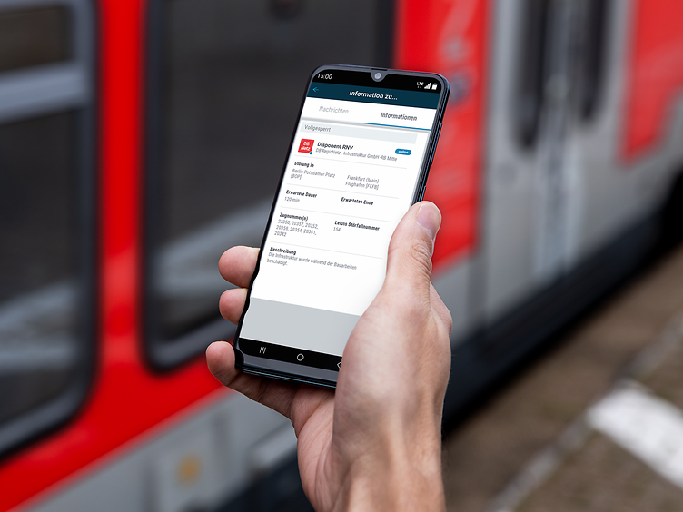 Informationen zur Steckensperrung